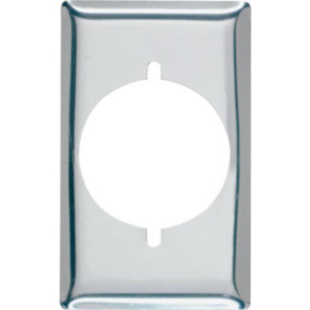 Pass & Seymour 1G 2.15" Chr Wall Plate S384CCC10